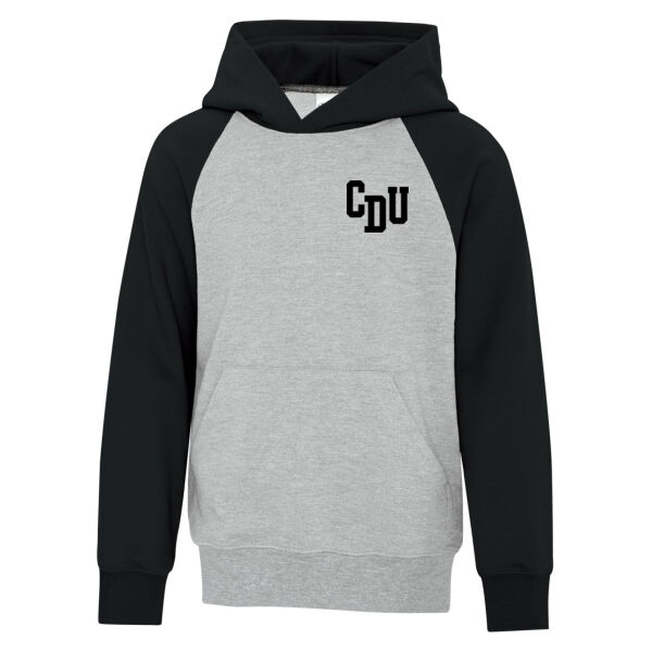 Adult Unisex Two Tone Retro Hoodie Thumbnail