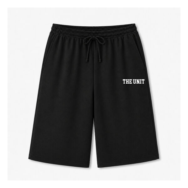 Wide leg shorts black Thumbnail